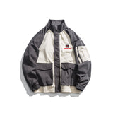 POLAZO BEEDEE HIGH NECK CASUAL STREET WEAR CASUAL WINDBREAKER JACKET - boopdo