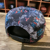 JDMY NEW YORK GRAFFITI DIGITAL PRINT BASEBALL SNAP CAPS - boopdo