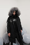 SHOW RICH PROJECT FUTURE MADE BY ABOW LIFE LONG THICK PADDED REFLECTIVE COAT - boopdo