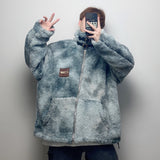 COMU GANJA KOREAN URBAN STYLE WOOLEN THICK JACKET - boopdo