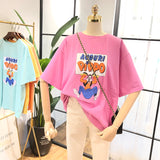 SIMDA OVERSIZED T SHIRT WITH GUFI PRINT - boopdo