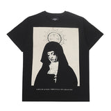 AILAIL LEWIS SAINT CREW NECK T SHIRTS IN BLACK - boopdo