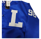 NYC METRO CHAMPS RETRO STYLE BOMBER JACKET IN BLUE