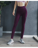 RUNKA DESIGN HIGH WAISTED PANEL LEGGINGS - boopdo
