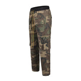CHOE SLING WAIST CAMOUFLAGE CASUAL SWEATPANTS IN GREEN - boopdo