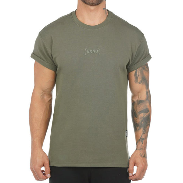 GYMMER PABBO MUSCLE BROS CREW NECK TRAINING TEE SHIRT - boopdo