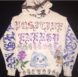 TUKU ZANNA DIABLO EXCLUSIVE HAND PAINTED GRAFFITI UNISEX HOODIES - boopdo