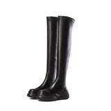 WELLEZO ALVAX CHUNKY OVER THE KNEE BOOTS - boopdo