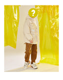 ROKXIE RHOPIC MARTENDE MID LENGTH COTTON HOODED JACKET - boopdo