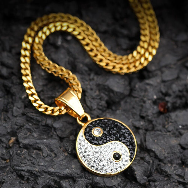 FOOGIE TURF TAI CHI PENDANT NECKLACES - boopdo