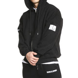 ANDERO PUSHA MUSCLE BROTHERS FULL ZIP CASUAL HOODIE PULLOVER - boopdo