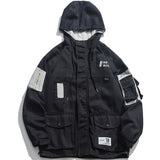THE NEVER RULES FULO STEREO WINDBREAKER JACKET WITH FUNCTIONAL POCKETS - boopdo