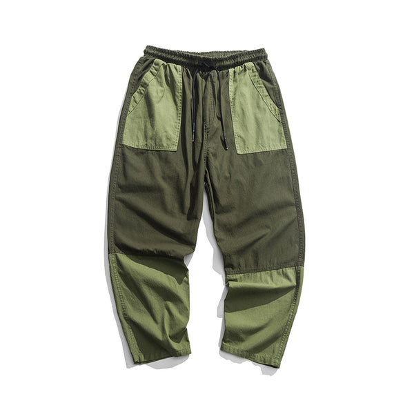 DOPE URBAN JAPANESE RAPPER STYLE PATCH TRACK PANTS - boopdo
