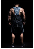 MONSTER GUARDIANS MUSCLE VEST IN BLACK - boopdo