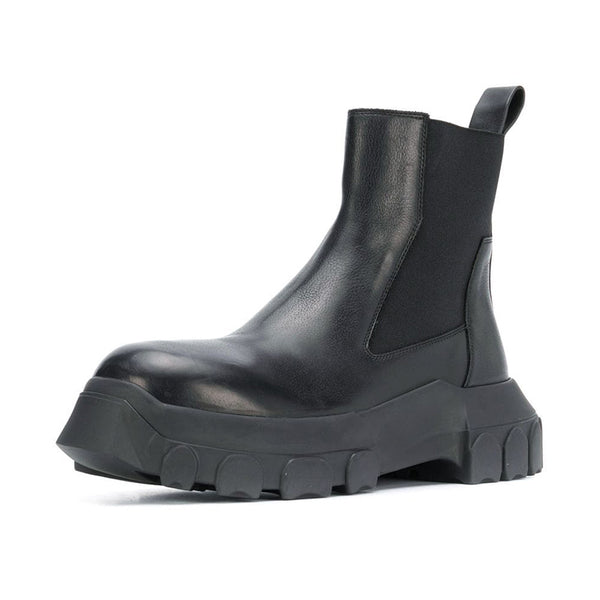 URBANISTA ZOPPO CHUNKY PLATFORM LEATHER BOOTS - boopdo