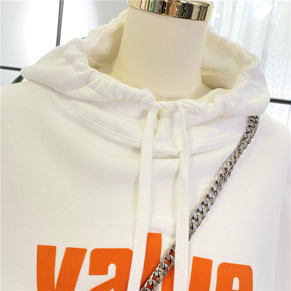 SIMDA VALUE SIDE SPLIT HOODIE WITH ALL OVER PRINT - boopdo