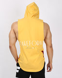 GYMMER MUSCLE TWINS MAXIMO SLEEVELESS TANK TOP HOODIE T SHIRT - boopdo