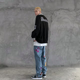 JERMO RHYMONSTER RENOVATION OLD SCHOOL BASEBALL JACKETS - boopdo