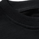 ROYDA MIHDAJ UNIQUE LOGO BOX CREW NECK SWEATSHIRT - boopdo