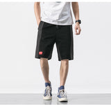 YANSANXIA POTO CUT OFF SWEAT SHORT PANTS - boopdo