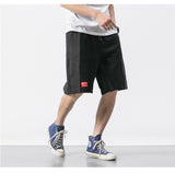 YANSANXIA POTO CUT OFF SWEAT SHORT PANTS - boopdo