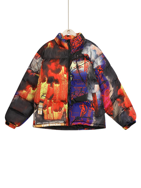 ZAHARA HALES NAZZE VOGUE COTTON HOODED UNISEX JACKET - boopdo