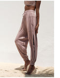 LANIKAR BALLOON TRACK PANTS WITH TIE SIDE DETAIL - boopdo