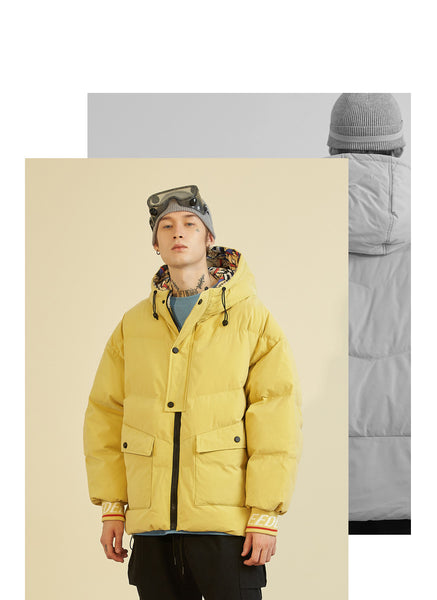 NOIVAS PENDOVA STREET CLOTHING STYLE HOODED JACKET - boopdo