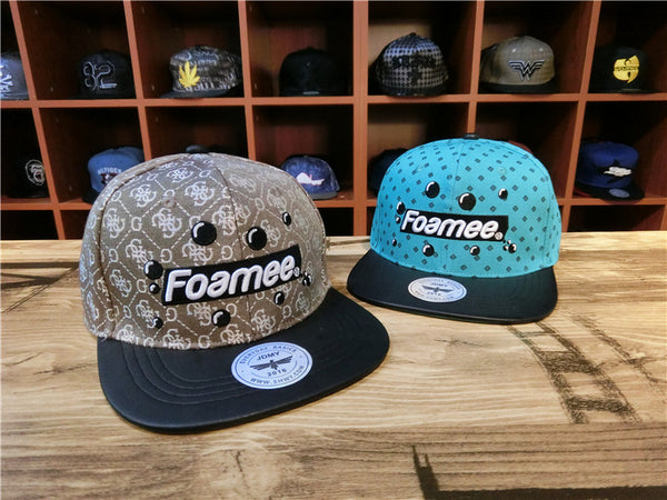 FOAMEE JDMY BASIC STYLE BASEBALL CASUAL SNAP CAPS - boopdo