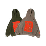 ZAHARA ZADLIE FAUX FUR HOODIE PULLOVER WITH KANGAROO POCKET - boopdo