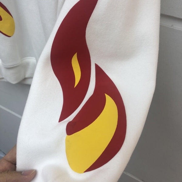 PHILIPPO NOMMO HOLY SPIRIT FLAME PRINT UNISEX SWEATSHIRT - boopdo