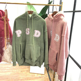 SIMDA PATCHWORK WARM UP HOODIE - boopdo