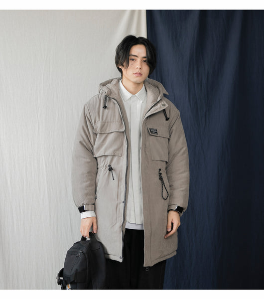 SWAGGER BOTTERA OCASIO URBAN STYLE MID LENGTH HOODED JACKET - boopdo