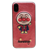 ANPANMAN EMBOSSED MOBILE CLOTH PATTERN IPHONE COVERS - boopdo