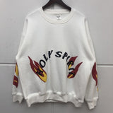 PHILIPPO NOMMO HOLY SPIRIT FLAME PRINT UNISEX SWEATSHIRT - boopdo