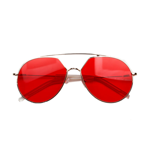 NEW YORKIE FREE STYLE CURVED FRAME SUNGLASSES - boopdo