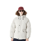 IVORY SWAGGER WOSHIHEC MULTI POCKET STREET CLOTHING HOODED JACKET - boopdo