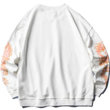 MAOQIAOYI DRAGON RETRO OLD FASHION CREW NECK SWEATSHIRT - boopdo