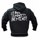 MUSCLE MIRA ZIP THROUGH WOOLEN HOODIE WITH LETTERS PRINTED W30 - boopdo