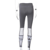 ZUMBA GIRLS LEGGING WITH OVER THE KNEE POWER MESH - boopdo