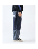 DOPE URBAN JAPANESE RAPPER STYLE PATCH TRACK PANTS - boopdo