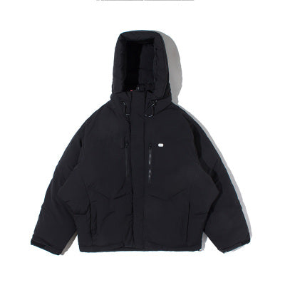 SWANKY HABITAT HIGH NECK BAT SLEEVE HOODED JACKET - boopdo