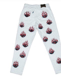 OBITUAR TOKYO ZOMBIE FLAME GRAFFITI CASUAL SWEATPANTS - boopdo