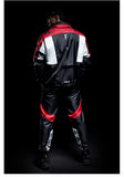 MONSTER GUARDIANS TRACK JACKET WITH COLOR BLOCKING - boopdo