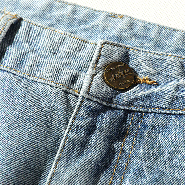 ZAWELL ROYDA MIHDAJ DENIM JEAN CASUAL TRACK PANTS - boopdo