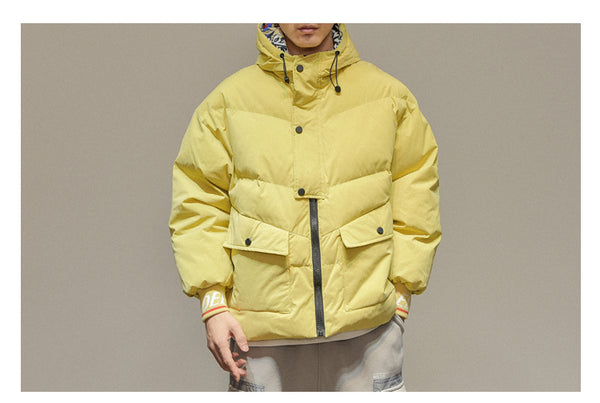 NOIVAS PENDOVA STREET CLOTHING STYLE HOODED JACKET - boopdo