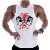 DOGGIZE MUSCLE VEUCS FITNESS TRAINING TANK TOP T SHIRT - boopdo