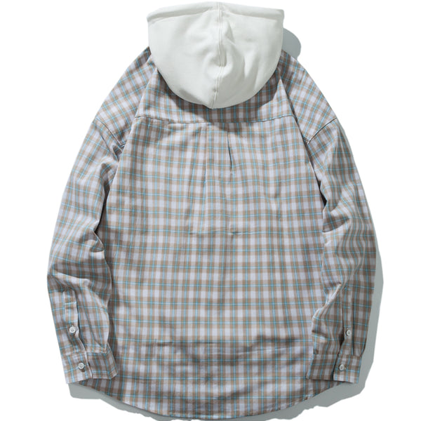 ROYDA MIHDAJ UNIQZOPA SHIRT SLEEVE PULLOVER HOODIE - boopdo
