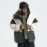 SHOTE SINN HE ON THE EDGE REVERSIBLE COTTON HOODED JACKET - boopdo