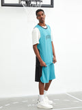 ZONOS BASKETBALL CONCEPT DESIGN BY ZONEID BREATHABLE SHORT IN BLUE BLACK - boopdo